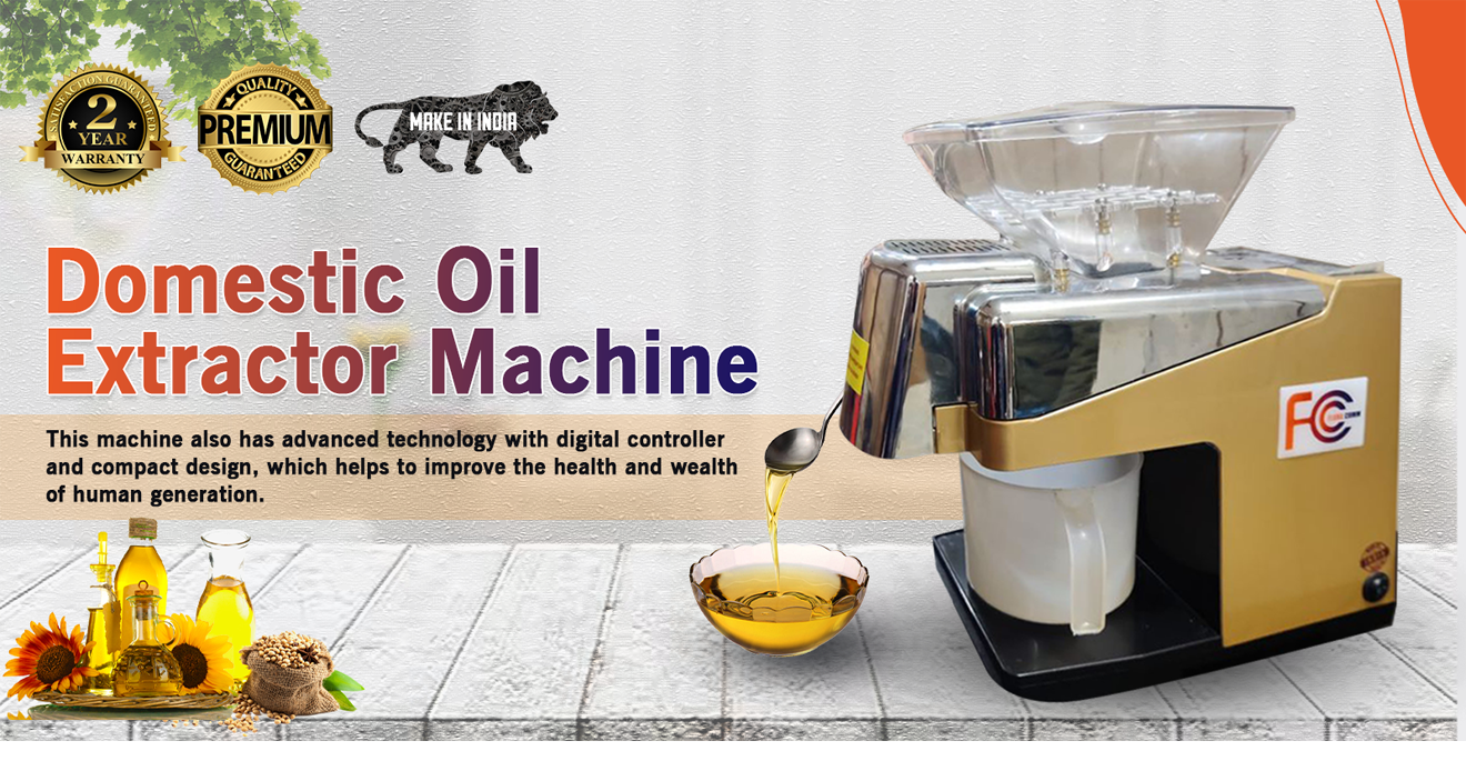 Oil extractor machine manufacturer - floraoilmachine