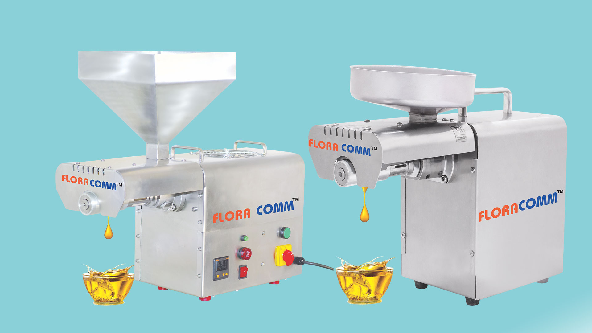 Oil extractor machine manufacturer - Floraoilcomm